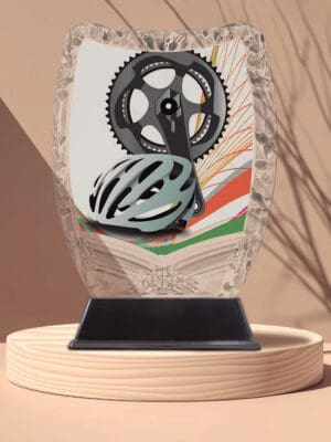 Aplique Metacrilato con Motivo Deportivo