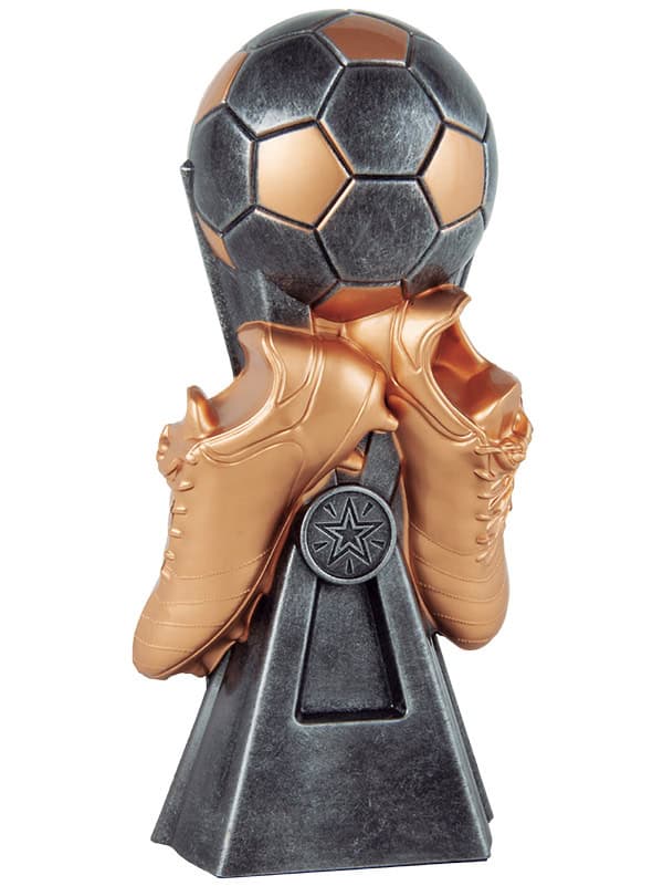 Trofeo Deportivo Bota de Oro con Balon