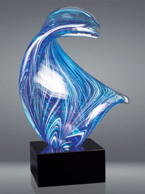 Trofeo de Cristal Abstracto