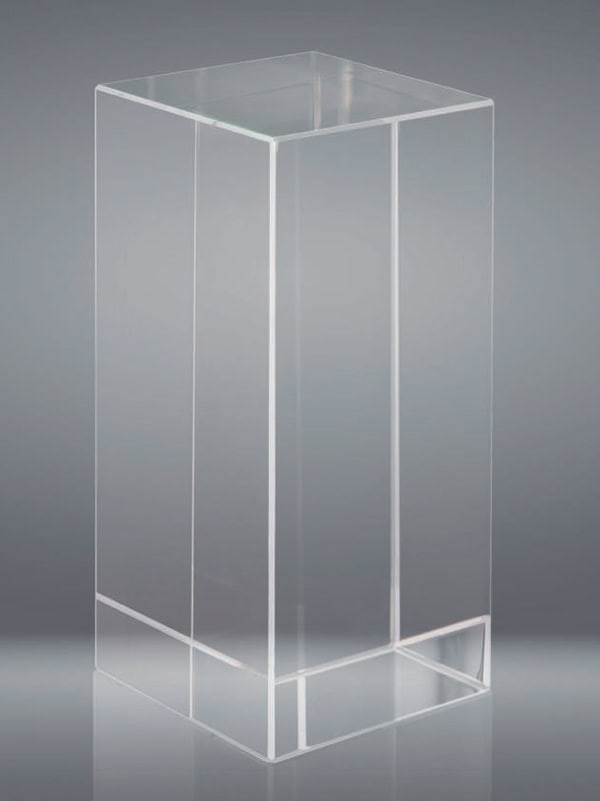 Trofeo de Cristal Cubo