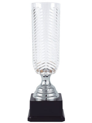 Trofeo de Cristal Jarron Cilindrico