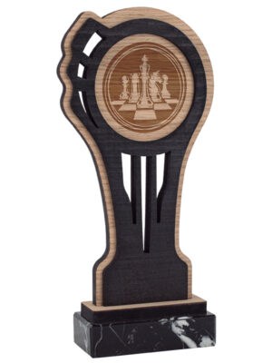 Trofeo de Madera y Marmol