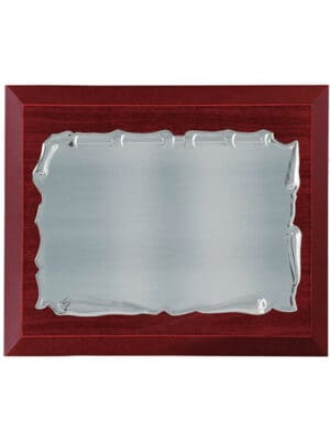 Placa Pergamino en Acero