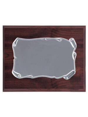 Placa Pergamino en Aluminio