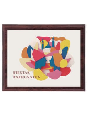 Placa de Aluminio con Madera