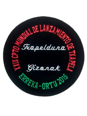 Txapela Bordada con Texto