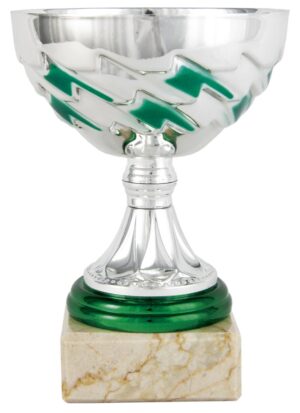 TROFEO RAYO VERDE Y PLATA REF. 1188