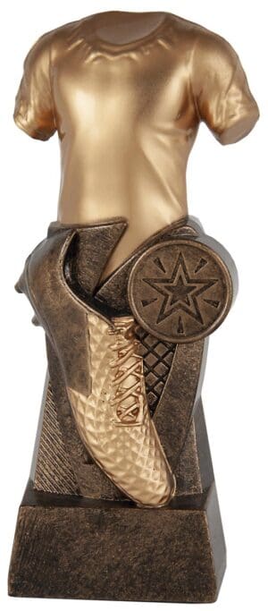 FIGURA ABS CAMISETA Y BOTA ORO