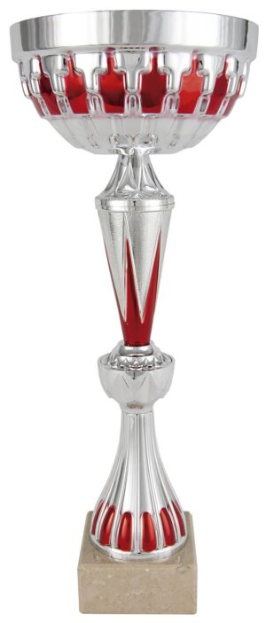 COPA TETRIS CONO PICOS ROJO PLATA REF.1246