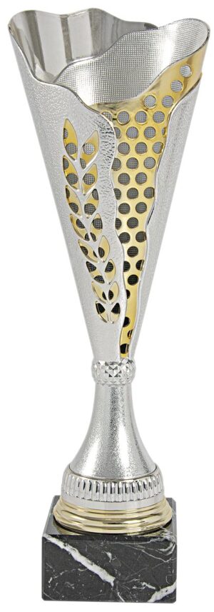 TROFEO PERGAMINO ESPIGA Y TOPOS ORO REF. 1247