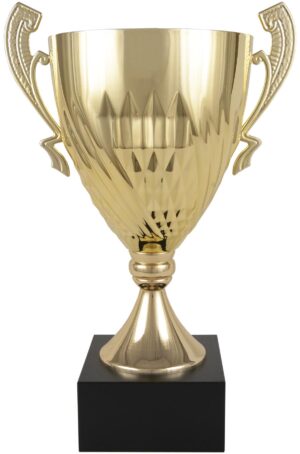 COPA CONETO ORO BASE NEGRA ASAS. REF. 1314