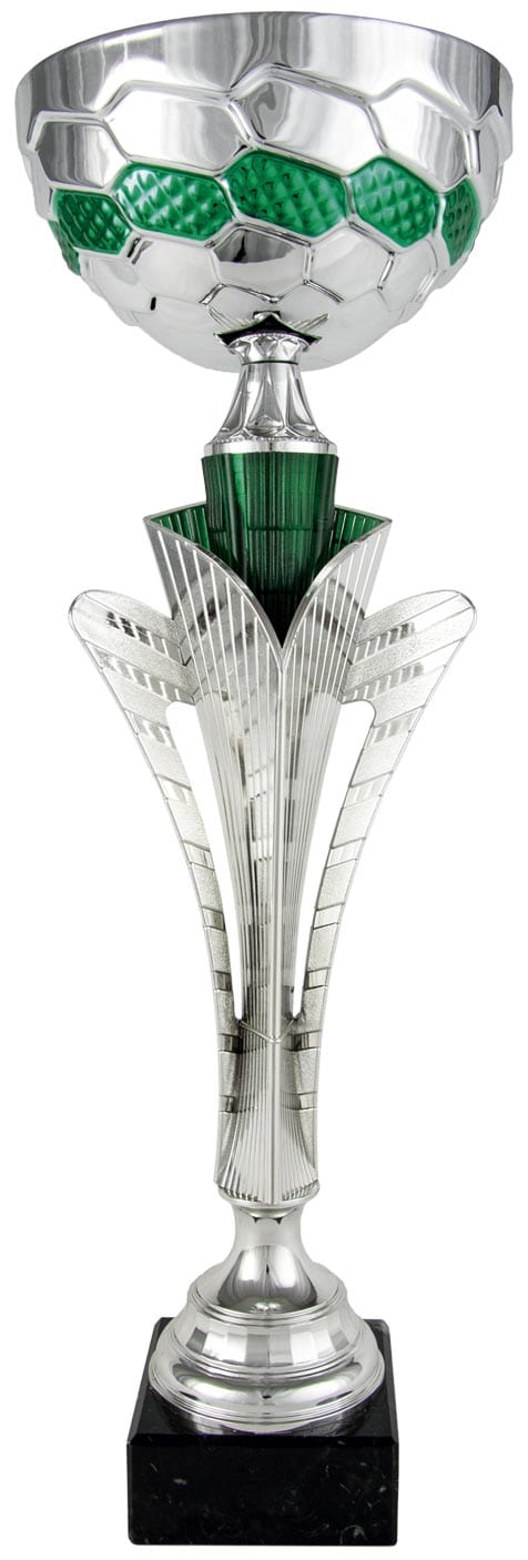 COPA COLUMNA MODERNA CONO VERDE. REF. 1287