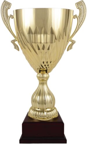 COPA CONETO DIAMANTADO Y BASE ORO. REF. 1347