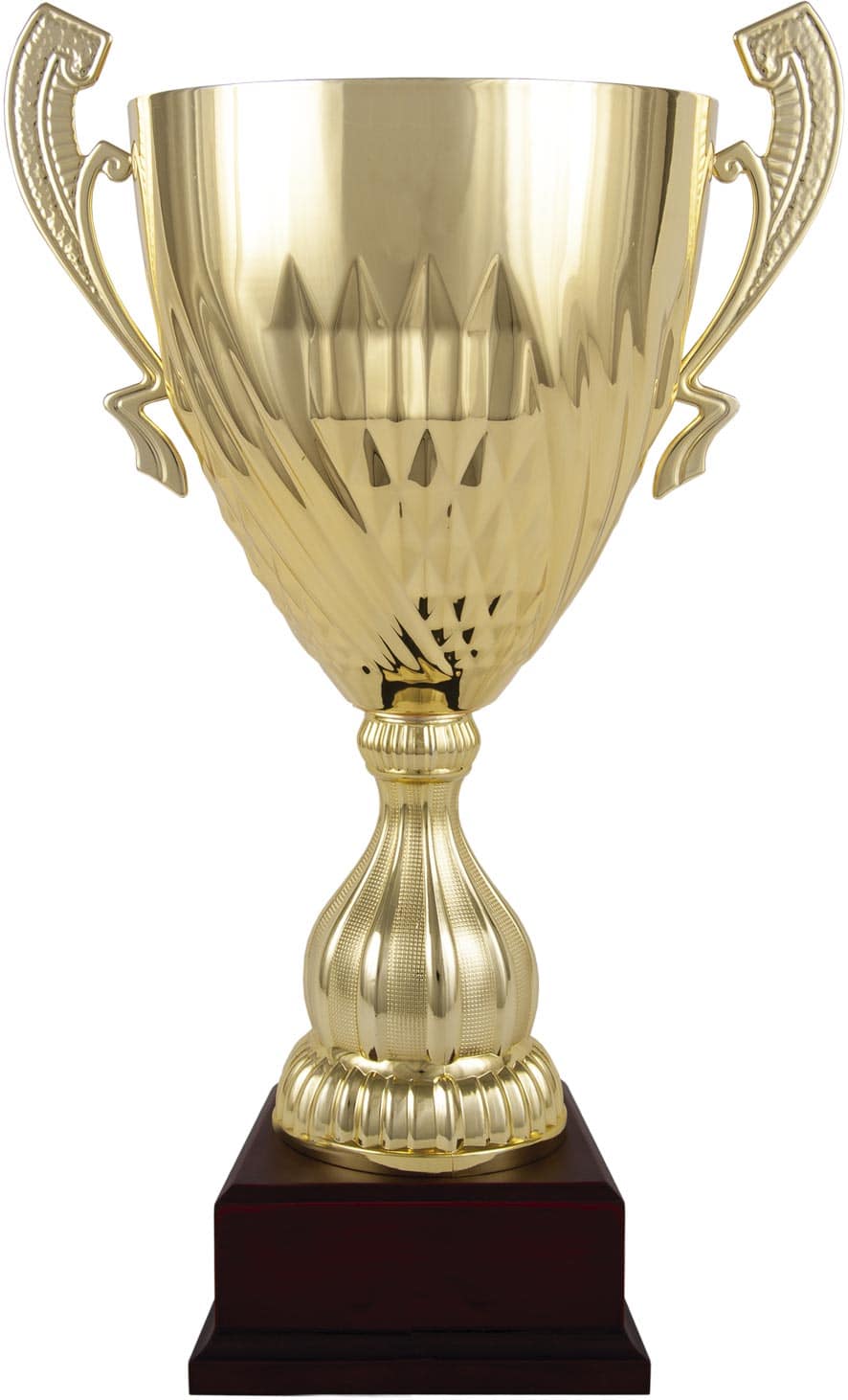 COPA CONETO DIAMANTADO Y BASE ORO. REF. 1347