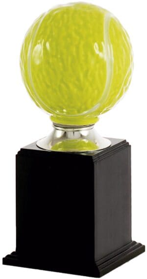 TROFEO PELOTA TENIS PEDESTAL