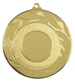 Medalla Portadiscos Abstracta oro plata bronce