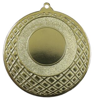 Medalla Portadiscos Diamante oro plata bronce